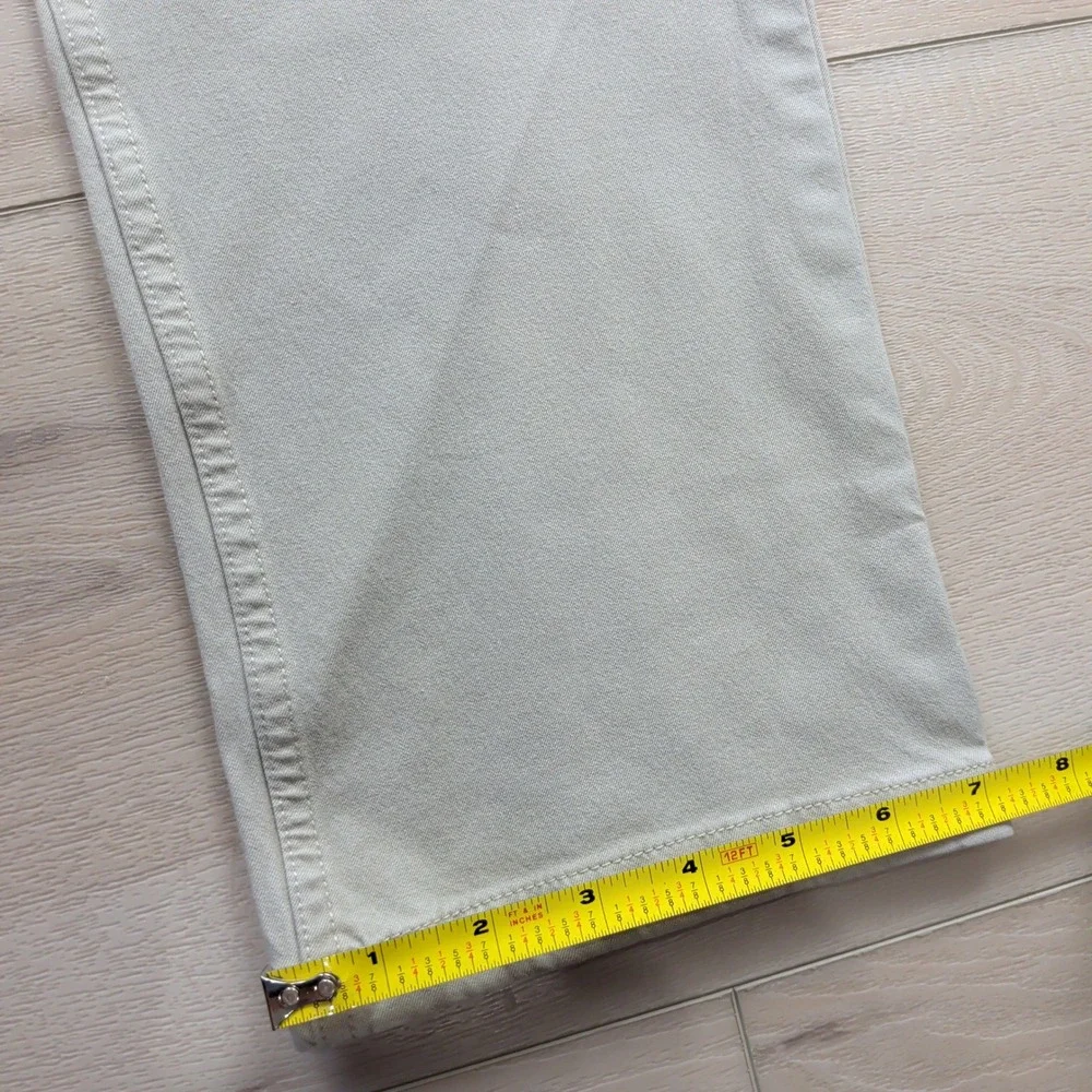 Mugsy Teddys Chino Pants Mens 35x32 (Fits 35x31) Beige Stretch Business Casual